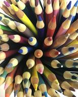 rainbow Colorful Pencils