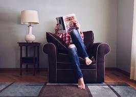 Person Reading room