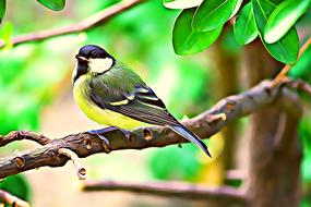 titmouse spring summer digital