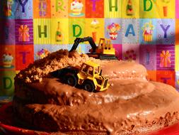 chocolate birthday cake