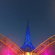 Colorful Melbourne Spire Arts