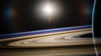 astronomy saturn satellite planet
