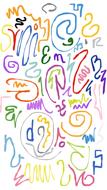 Abstract Lines Background colors drawing