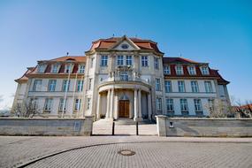 ancient palace in Naumburg, Germany