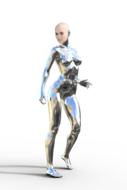android robot virtual reality cyber