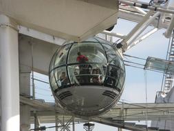 elevator ball at the mall