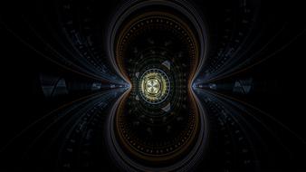 fractal space time futuristic