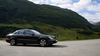 Car Mercedes Mountains