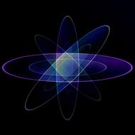 background abstract decorative star drawing