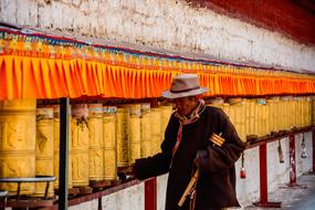 Lhasa The Potala Palace Prayer