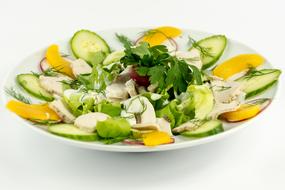 healthy citrus salad