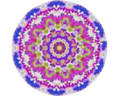 colorful round design