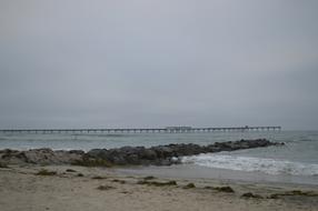 San Diego Ocean shoreline