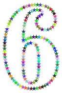 stars colorful prismatic chromatic