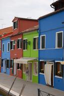 Venice Burano Houses