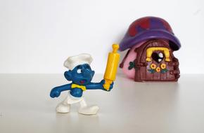 Smurfs Figure kitchen chef