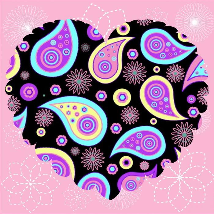 Hearts pattern is a beautiful look