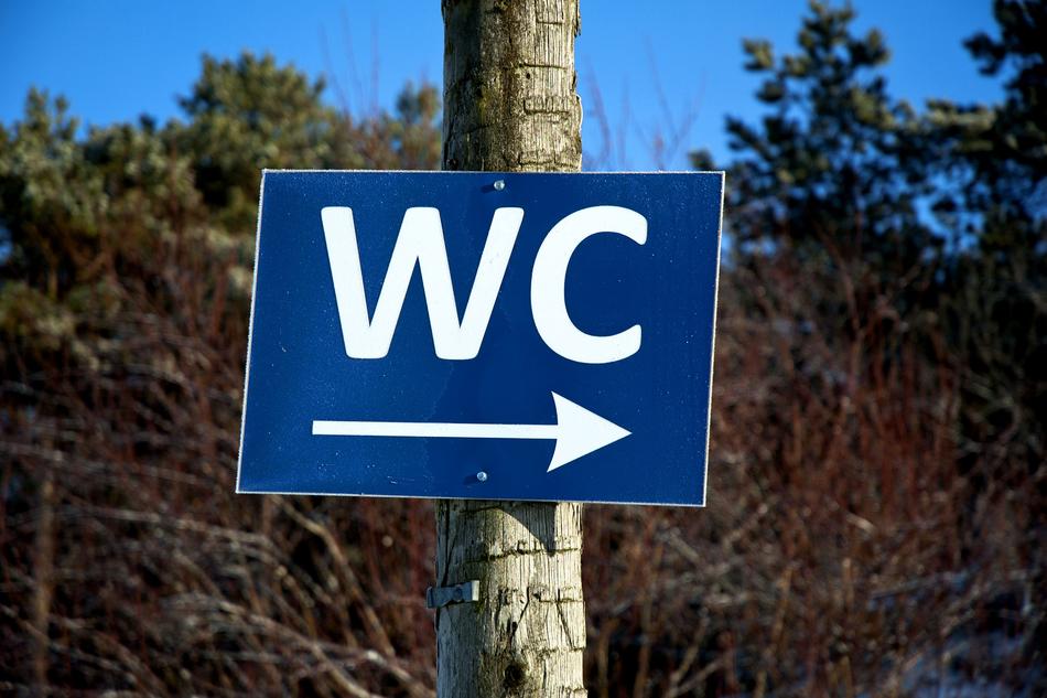 Wc Sign Toilet