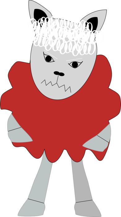 Cloud red sheep