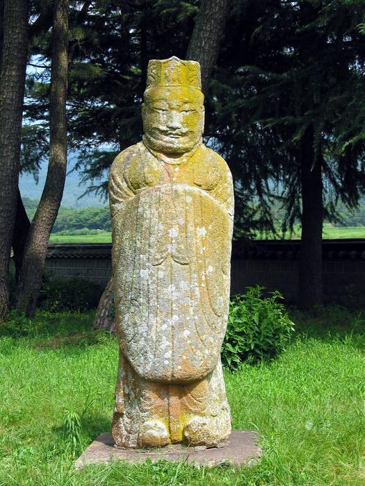 Gwaereung Stone Statue Korea