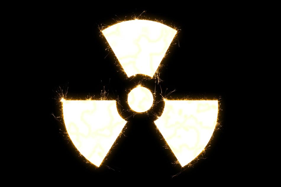 radio active danger nuclear toxic