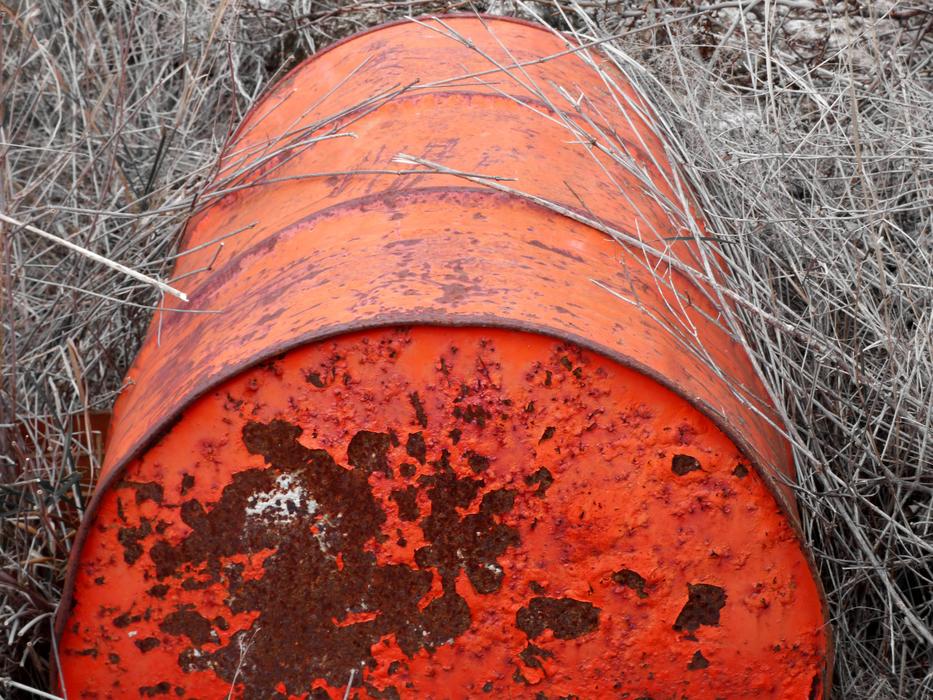 Drum Landfill Waste