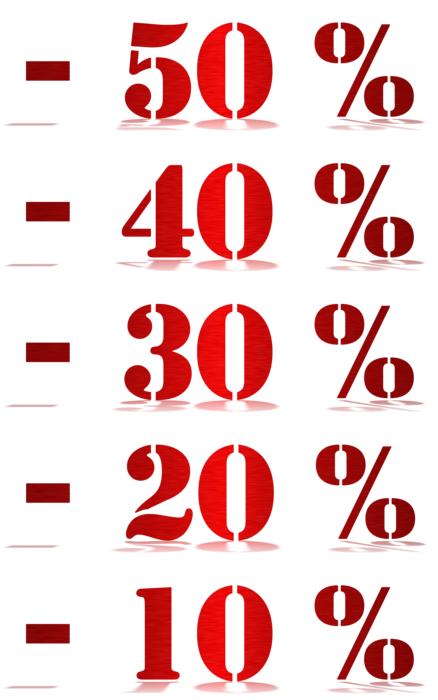 sale sales discounts 50 percent