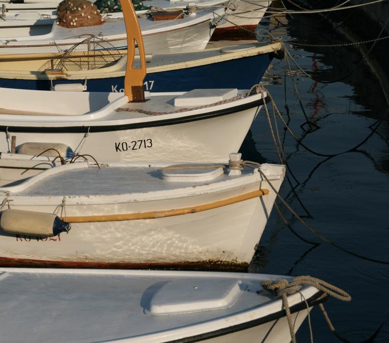Adriatic sea harbour Boats