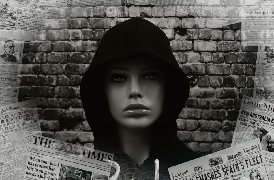 hooded mannequin