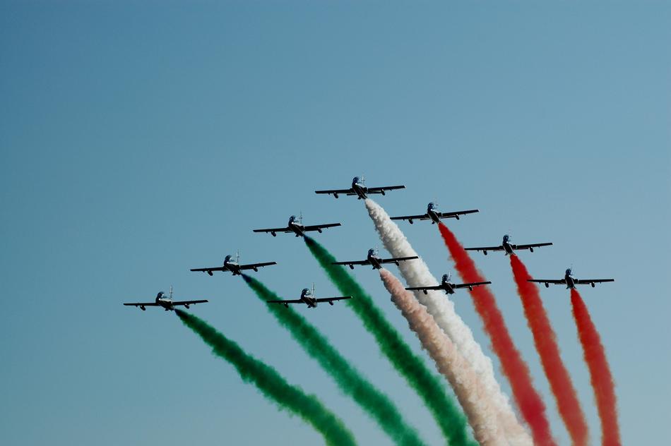 Tricolor Arrows Military Airshow