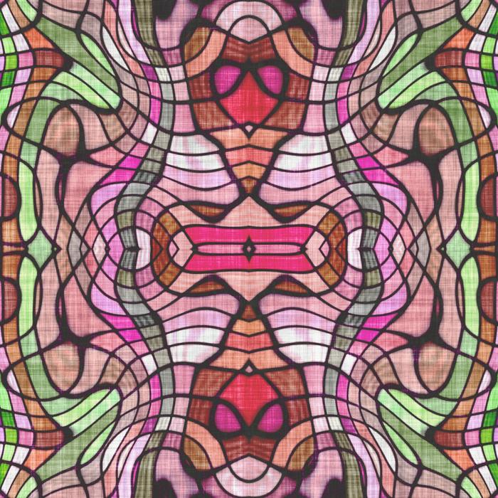 seamless repetitive pink drawing