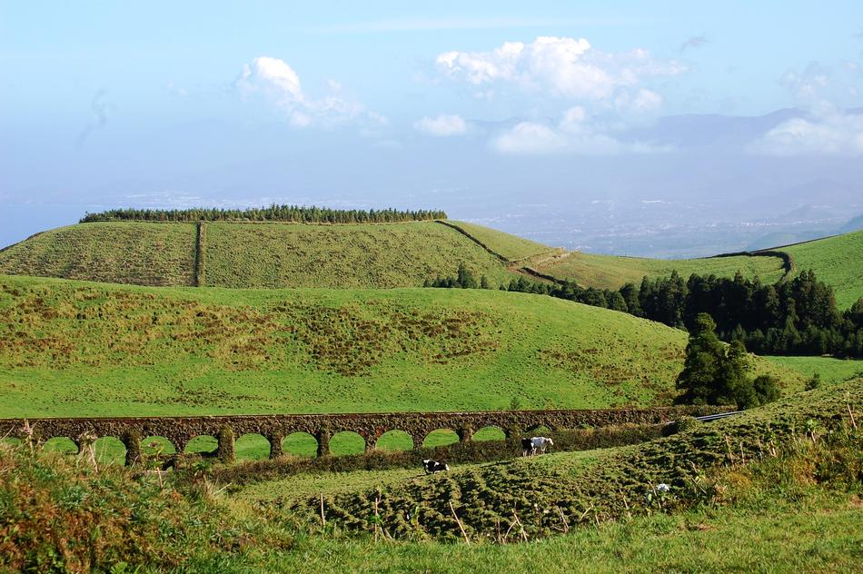 Azores Vulcano Crater view