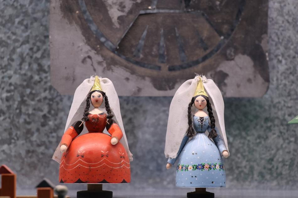 Toy Doll Snowman Old
