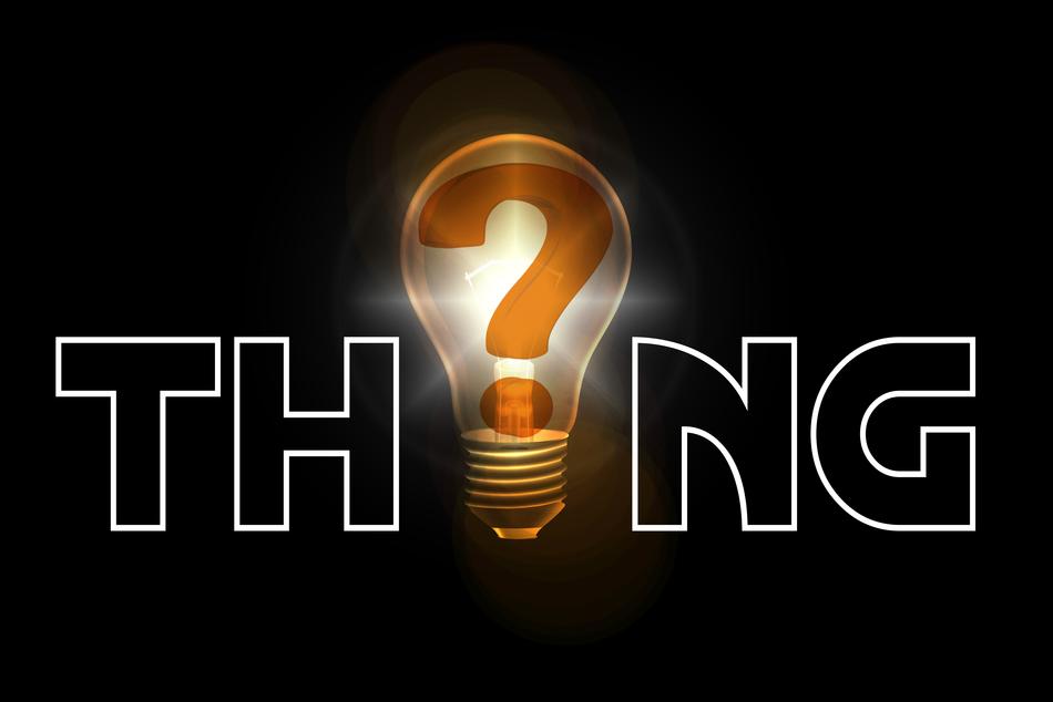 thing development question mark