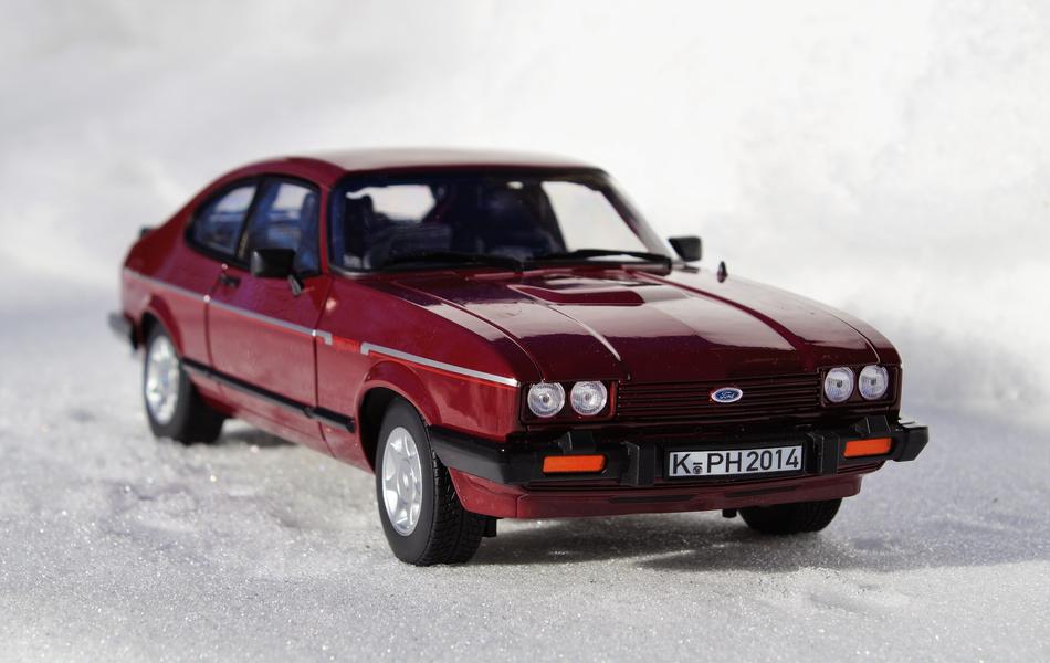 red model car