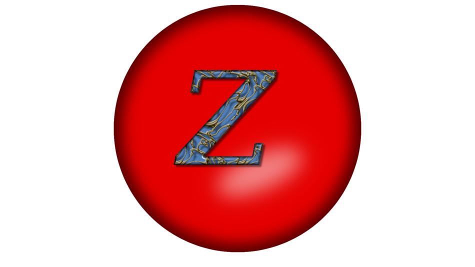 alphabet letter of large z