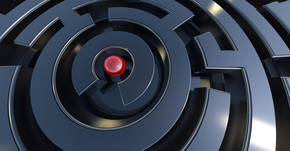 labyrinth target away conception