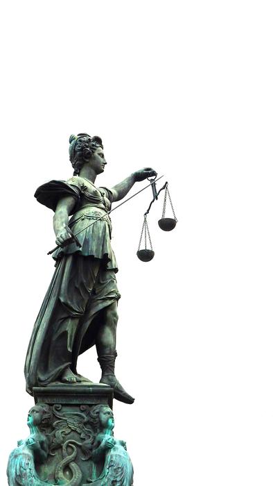 Justitia Right Case law statue