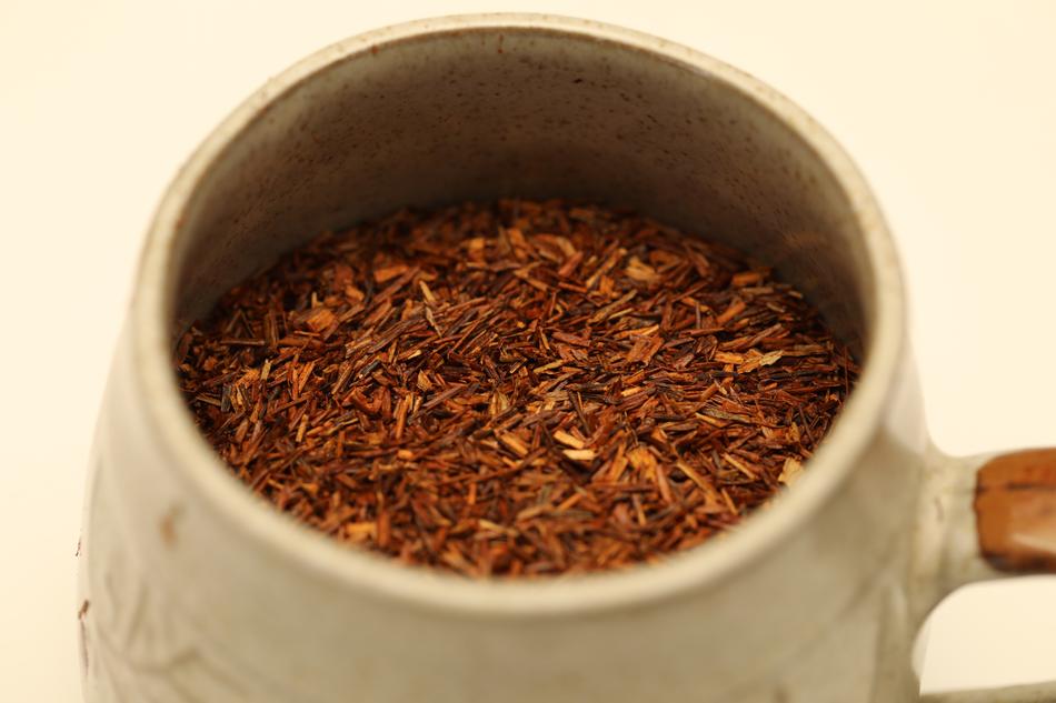 tea herbs in a mug