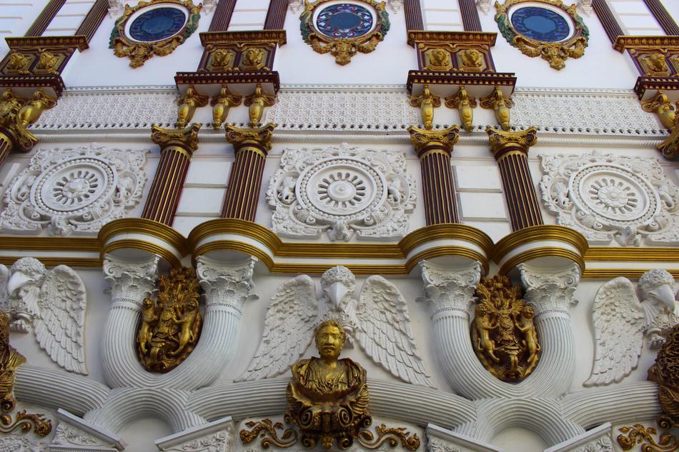 beautiful Hotel Facade Front