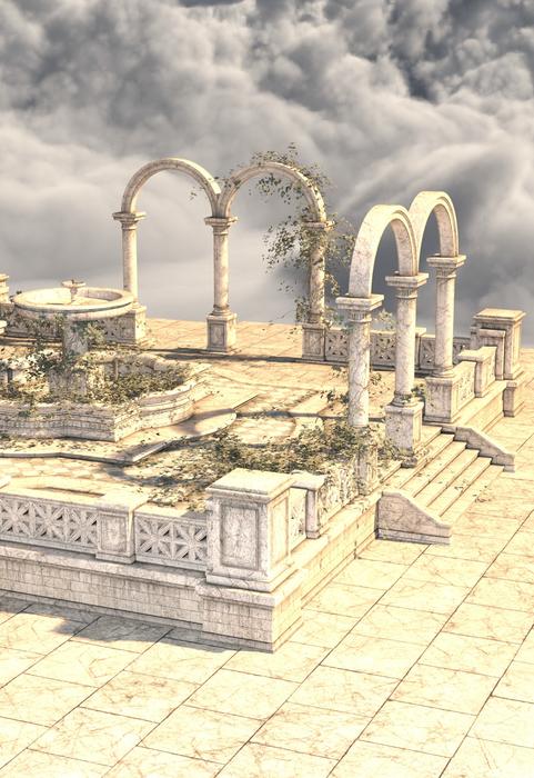 antiquity portikus columnar