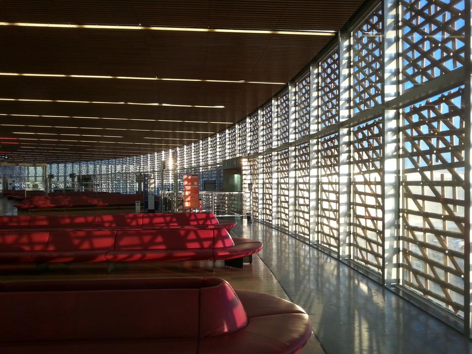 Airport Terminal Departure hall