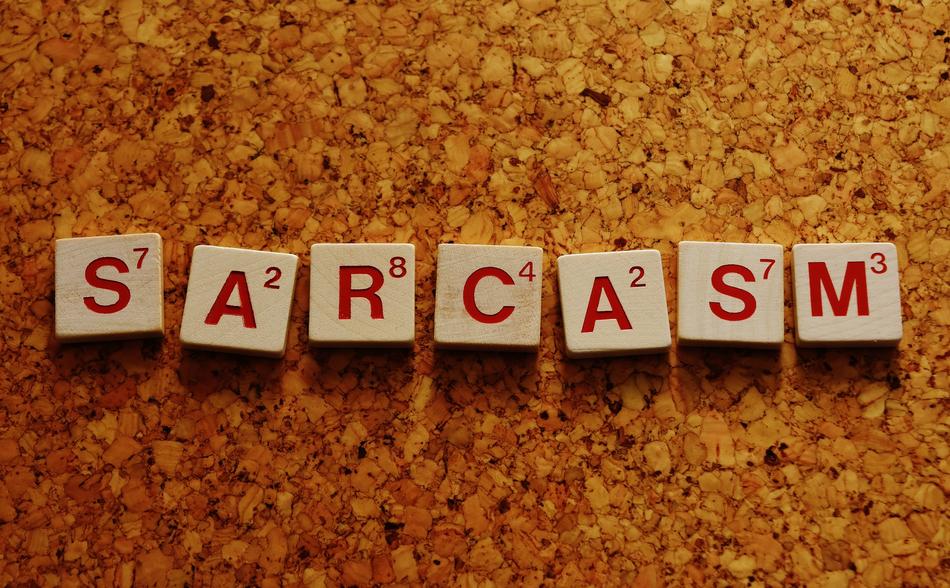 Sarcasm Word Letters