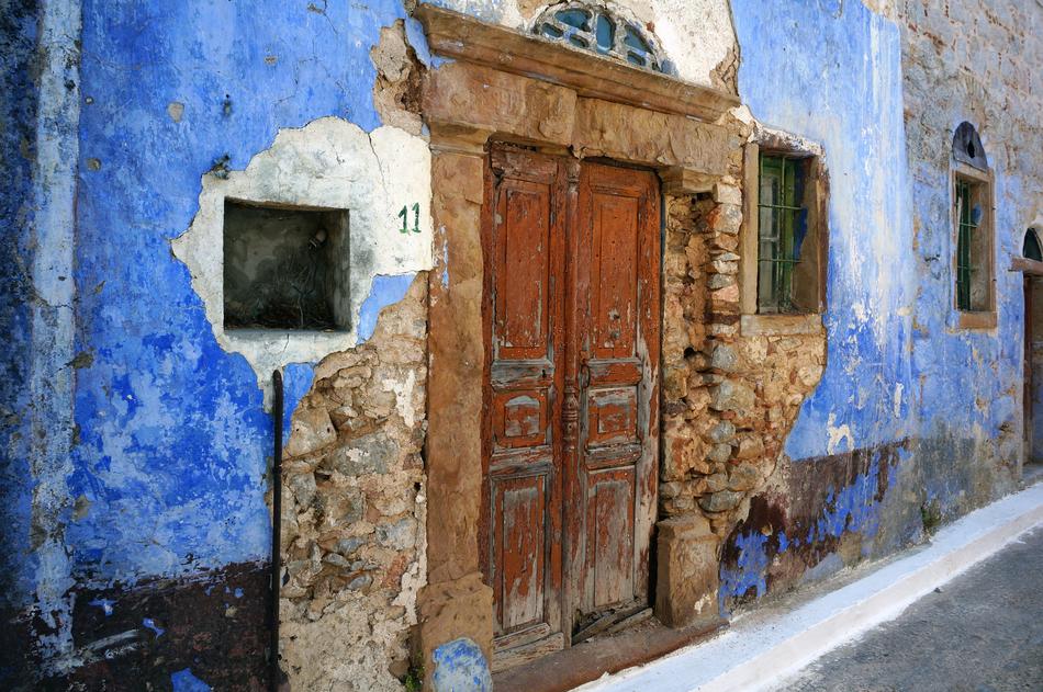 Chios Greek Island Door