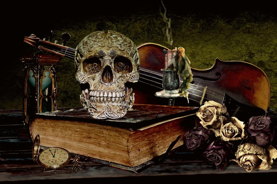 vanitas death skull mystic