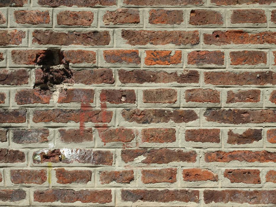 Bricks Wall Red