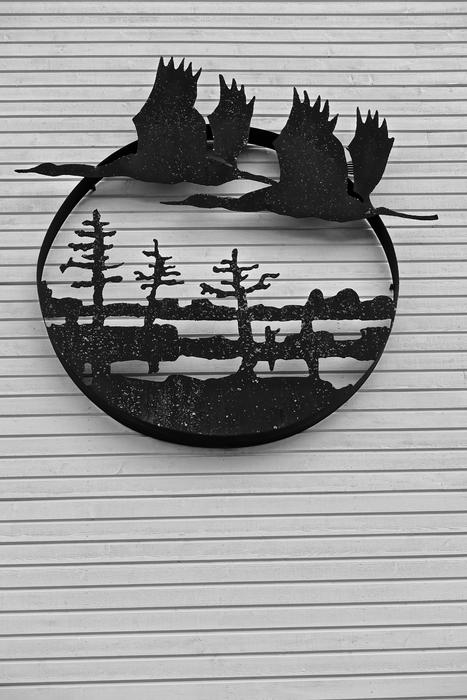 Abstract Sculpture Metal