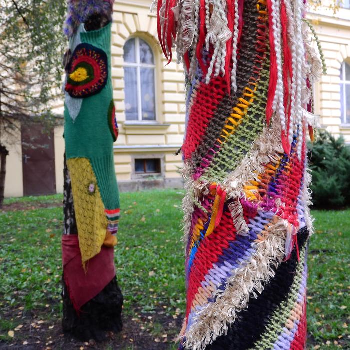 Yarn Bombing Guerilla Knit