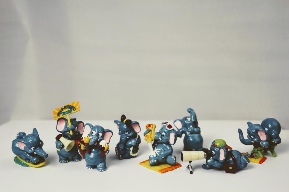 Überraschungseifigur Isolated