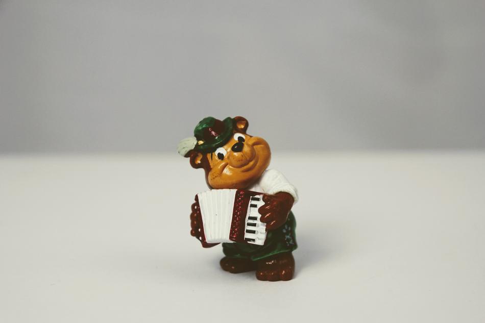 small ceramic bear